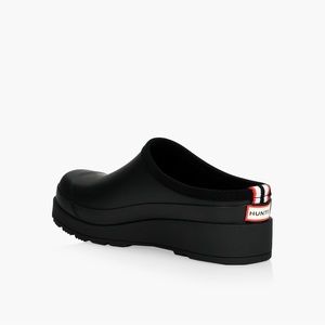 HUNTER ORIGINAL PLAY CLOG, Black, Size 7, Never Worn